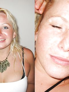 prima e dopo la sborrata