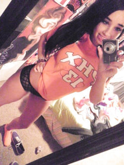 Selfie di una 18enne fighissima