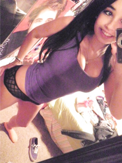 Selfie di una 18enne fighissima