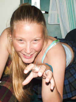 Troietta norvegese esibizionista