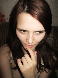 Autoscatti di una troietta rumena