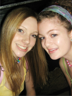 Foto di due ragazze lesbiche canadesi