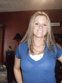 Foto di una cheerleader tettona