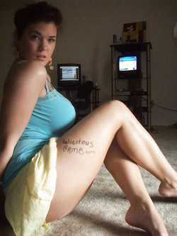 Cheerleader americana esibizionista