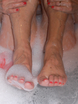 Anna al bagno