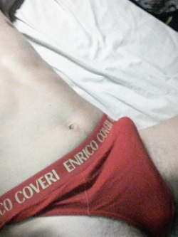 With the underwear