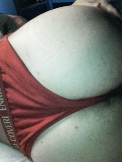 With the underwear
