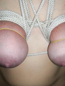 Bondage con amica dalle tette magnifiche