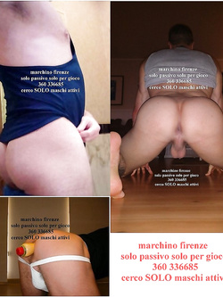 a firenze ospito per gioco solo uomini attivi