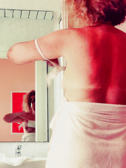 Mia moglie dopo la doccia  2