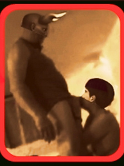 Anal dai capelli biondi