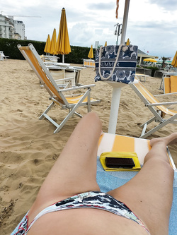 L amante porcellina al mare….