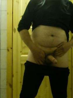 Giocando nel bagno