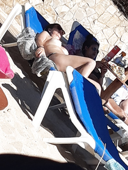 Troie in spiaggia