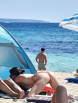 Troie in spiaggia