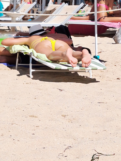 Troie in spiaggia