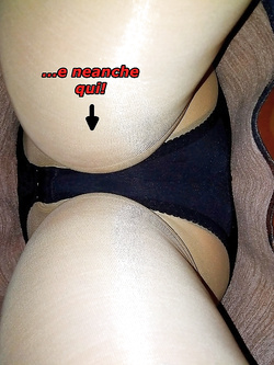 ...ancora sotto alla gonna