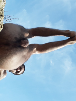 naked outdoors