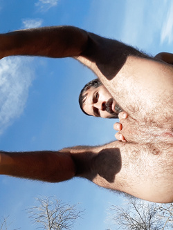 naked outdoors