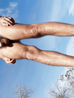 naked outdoors