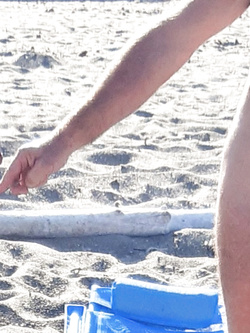 Hot Malene al mare