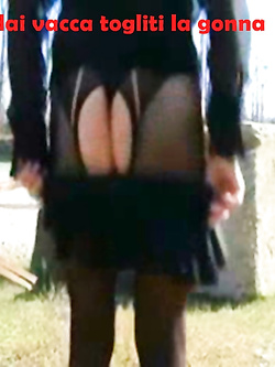 mi mostro al'aperto