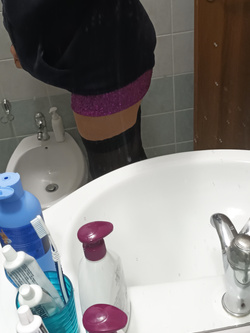 (Buchino 13) la mia lingerie da troia