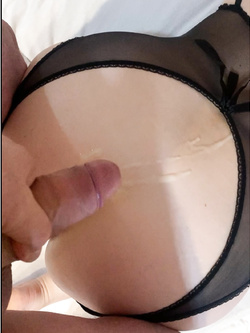 Sperma sul culo