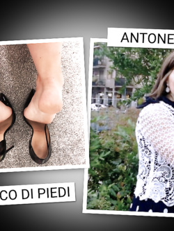 antonella - esibizionista da milano
