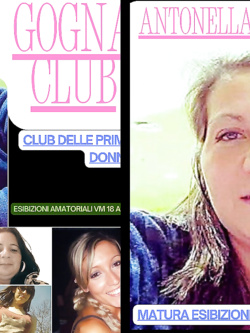 antonella - esibizionista da milano