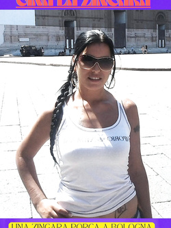 gina - zingara porca e esibizionista da bo