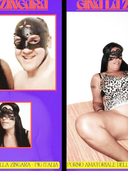 gina - zingara porca e esibizionista da bo