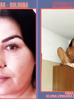 gina - zingara porca e esibizionista da bo