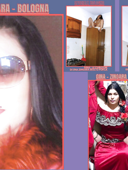 gina - zingara porca e esibizionista da bo
