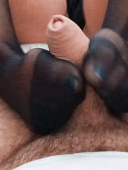 Footjob amatoriale