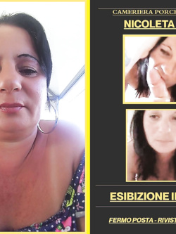 nicoleta - porcella esibizionista di milano