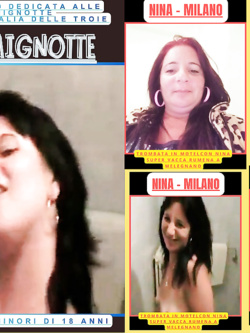 nicoleta - porcella esibizionista di milano