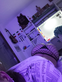 Little slut likes taking it in the ass