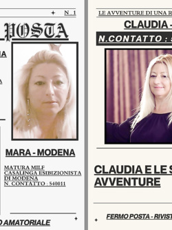 claudia - porcona matura di bologna