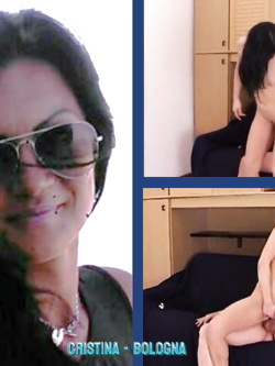 CRISTINA - ROMANIA - BOLOGNA - STUPENDA ESIBIZIONISTA
