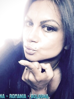 CRISTINA - ROMANIA - BOLOGNA - STUPENDA ESIBIZIONISTA