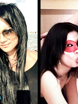 cristina - bella esibizionista di bo