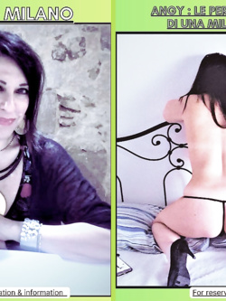 angy - esibizionista matura di milano