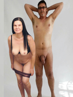 Claudia Engelhardt with Ric