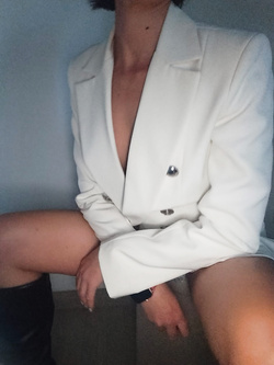 Pronta per andare in ufficio