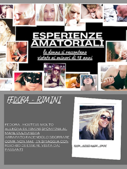 ESPERIENZE AMATORIALI