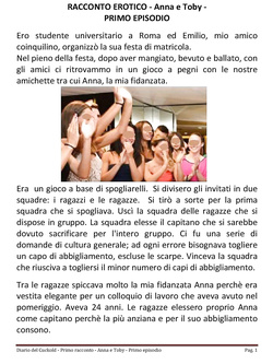 Anna e Toby - Primo Episodio