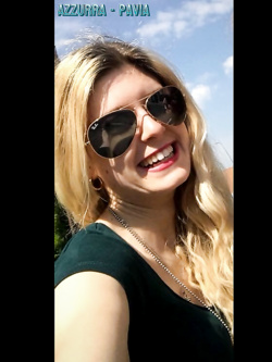 azzurra - estetista esibizionista di pavia