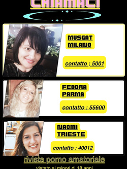 fedora - hostess esibizionista parma