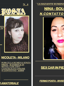 la nina - badante rumena esibizionista